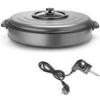 Elektrinė keptuvė ir kepimo skarda 55cm 1600W Hendi 239605