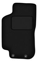 Driver's mat black for: Saab 9-5 I station wagon, sedan (1997-2009)