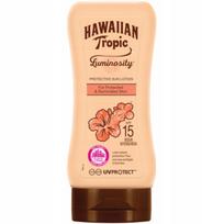 HAWAIIAN TROPIC Švytėjimo apsauginis losjonas nuo saulės 180ml SPF 15