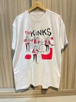Naujas retas The Kinks roko grupės medvilninis baltas S-5XL marškinėlis FF123 unisex marškinėlis M