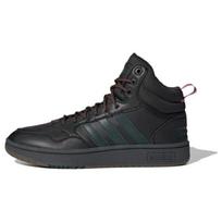 adidas Hoops 3.0 Mid Winter Black Shadow Green Gum Men Sneakers Core-Black GZ6681 42