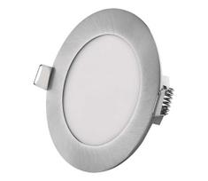 Įleidžiamas LED šviestuvas NEXXO LED/7W/230V 3000/3500/4000K sidabro spalvos skersm. 12 cm