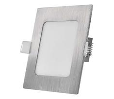 Įleidžiamas LED šviestuvas NEXXO LED/7W/230V 3000/3500/4000K sidabrinis 12x12 cm