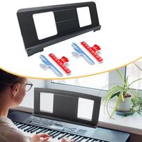 Elektroninės klaviatūros muzikos stovas natoms Muzikos instrumentų priedai Black Blue Clips