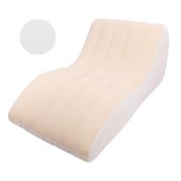 Pripučiama sofa PVC Patogi nešiojama miegamoji sofa kempingo sofa namų iškyloms žygiams pėsčiomis raudona