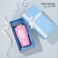 Wedgwood Wanderlust nerūdijančio plieno puodelis su šiaudeliu