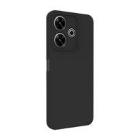 „Xiaomi Redmi Note 13 Pro“ aukščiausios kokybės minkšto lietimo silikoninis dėklas, juodas