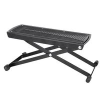 Guitar Footrest Portable Classical Multi Block Adjustable and Pedal Foot Type Shelf(Black ) juoda