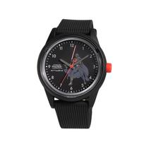 Citizen Watch Žvaigždžių karų kolekcija Darth Vaderio šypsena Saulės energija varomas analoginis laikrodis su 10 ATM atsparumu vandeniui ir juodu poliuretano dirželiu R00A-509VK Vyriškas Q&Q dirželis,