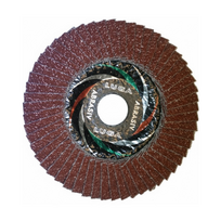 Šlifavimo diskas, lamelinis KLT2, kūginės formos, 125 x 22 mm, A24