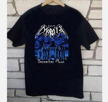 Retas Morbid Band gruodžio mėnesio mėnulis Gerbėjui Pilno dydžio S iki 5XL Marškinėliai Unisex Marškinėliai XXXL