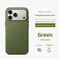 Aukštos kokybės originalios technologijos pintas dėklas, skirtas iPhone 17 16 15 14 13 Pro Max 17 Air, oficialus, su Magsafe magnetiniu apsauginiu dangteliu iPhone 13 gray