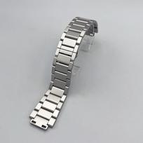 27*19mm Nerūdijančio plieno dirželis Sidabrinis Hublot laikrodžiui Dirželis Apyrankė Big Bang Classic Fusion serijos Vyrams Moterims Laikrodžio dirželiai sidabras