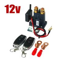 Nuotolinis baterijos izoliavimo jungiklis, nepralaidus 12V24V 500A pagrindinis baterijos atjungimo jungiklis nuotolinio valdymo pultas 12V & One Control juoda