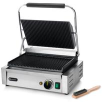 Kontaktinis grilis PANINI su grioveliais 2200W Hendi 263655