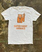 Retas Super Furry Animals Grupės Dovana Gerbėjui Marškinėliai Balti Unisex Marškinėliai XXL