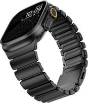 Titano Fluoro kaučiuko dirželis Apple Watch Ultra 3 2 49mm 46mm 45 44mm Magnetinis dirželis Iwatch 11 10 9 8 7 SE Prabangus laikrodžio dirželis 49mm 46mm 45mm 44mm&L(175mm)