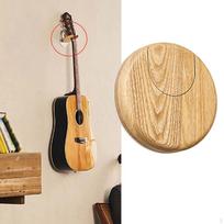 Sulankstomas gitaros pakabukas, sieninis laikiklis, medinis balta
