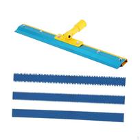 Epoxy Floor Squeegee Self Leveling Notched with Replaceable for Patio Basement