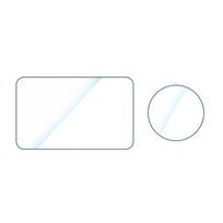 Protective Glass 2-in-1 (Screen + Lens) PULUZ for Insta360 GO Ultra (Transparent), Szkło Ochronne 2w1 (Ekran + Obiektyw) PULUZ do Insta360 GO Ultra (Przezroczysta)