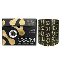 Folija plaukų dažymui OSOM Professional Embossed Foil Roll Crown Me Queen FOILCROWN100, grublėta, ritinėlyje, 120 mm x 100 m