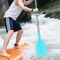 Kayak Telescoping Paddle Ergonomic Grip Aluminum Alloy for River Tubing