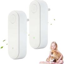 Oro valytuvas, įjungiamas į elektros lizdą, JK, nešiojamas, viskas viename oro valytuvai, akimirksniu valo orą, valytuvas be filtro (2vnt) Pack of 2 balta
