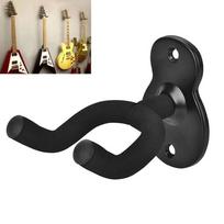 Juodojo metalo gitaros sieninis pakabos kabliukas akustinei elektrinei bosinei gitarai Ukulele Banjo Mandolin