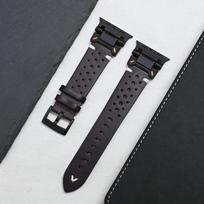 Leather Band for Apple Watch Ultra 49mm 45mm 44mm 46mm Belt for IWatch Series 10 9 8 7 6 5 4 Se Mens Luxury Wristband Bracelet For Apple Watch 46mm
