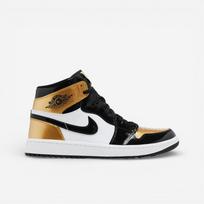 Jordan 1 Retro High Golf Patent Gold Toe 44 balta