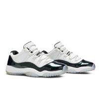 Air Jordan 11 Retro GS Emerald 528896-145 EU 35.5 balta/smaragdas