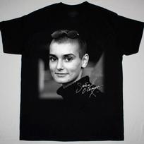 Sinead O Connor dėkojame už prisiminimus Medvilninis Juodas Unisex Marškinėlis L