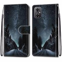 Prabangus dažytos odos dėklas piniginė knygos stiliaus apsauginis dangtelis Xiaomi 14T Pro/Mi 12/11T Pro/12T Pro/13T Pro/Poco C65/Poco M6 Pro/Poco C40/Poco F4 Xiaomi Poco M6 Pro 4G