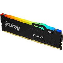 Kingston FURY Beast RGB Black (EXPO + XMP), DDR5, 16GB, 6800MT/s, CL34, Single stick KF568C34BBEA-16
