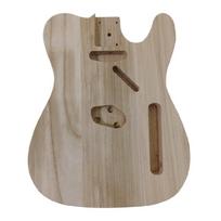 Rankų darbo medinė gitaros korpuso ruošinio mediena Gitaros korpusas Gitaros DIY dalys 1