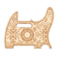 Maple Wood Plate Protector Pickguard Set for TL Guitar Replacement Parts