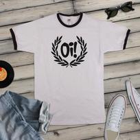 OI! RINGER T-SHIRT - (FOL Branded punk skins ska ANL 70s skinhead England youth) Unisex T-Shirt L