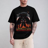 Keršto sithų Anakinas Skywalkeris Darthas Vaderis Žvaigždžių karai III epizodas Unisex marškinėliai S