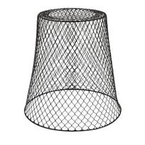Augalų apsaugos gaubtas Metalinis sodo gaubtas su smulkiu tinkleliu Lengvai montuojami augalų narvai Apsauga nuo gyvūnų Mulčo apsauga lauko augalams juoda