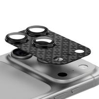 Benks Apsauginis stiklas Armor Warrior Lens (BF70) skirtas Apple iPhone 17 Pro Max ArmorGrid juodos spalvos (camera island)