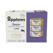 APPLAWS Cat Multipack Senior 6x70g skardinės
