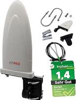 "Anadol AXRED AX075 DVBT2 antena su stiprintuvu 36 dBi, skirta naudoti lauke DVBT antena TV imtuvui, DVB-T DVB-T2 antenos, vidaus antenos, Freenet TV