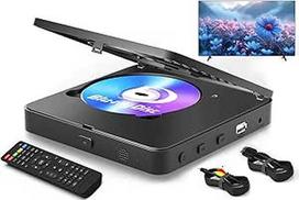 "Blu Ray" grotuvas 1080P "Blu Ray" diskų grotuvas namų kinui Atkuria visus DVD ir B 2 regiono "Blu Rays" diskus, palaiko USB atmintinę 128GB su HDMI ir AV išvestimi, įskaitant PAL NTSC keitiklį ir jungiamąjį kabelį