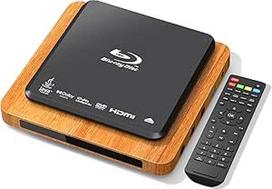"Blu Ray" grotuvas, 1080p Full HD su "Dolby Digital" erdviniu garsu, "Blu Ray" diskas B 2 ir visų regionų DVD, HDMI/USB/AV prievadai, "Blu-ray" diskų grotuvas televizoriui/namams/namų kino teatrui/automobiliui