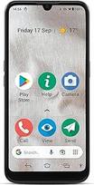 "Doro 8100" 4G išmanusis telefonas, atrakintas senjorams, atsparus vandeniui, su triguba kamera, 6,1 colio ekranu, GPS ir veido aptikimo funkcija, europietiška versija (juoda)
