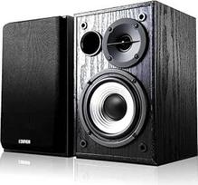 "Edifier R980T" aktyvi 2.0 garsiakalbių sistema (24 W), 4 colių garsiakalbis kompiuterio lentynoje, studijiniai monitoriai kompiuteriams, juodos spalvos