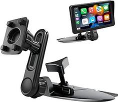 "Epronic" CD lizdo laikiklis "CarPlay" ekranui Reguliuojama ranka ir 360° kampu pasukama 17 mm galvutė, suderinama su automobilio ekranais CD lizdo laikiklis "CarPlay