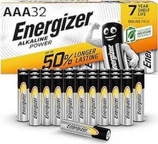 "Energizer" AAA baterijos, šarminės maitinimo baterijos, 32 vnt.