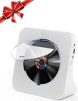 "Gueray" CD grotuvas "Bluetooth" CD grotuvas su garsiakalbiu Palaiko nuotolinio valdymo ekraną FM radijas su CD grotuvais USB kortelių atkūrimas 3,5 mm AUX žadintuvas Ausinių lizdas Dulkių dangtelis
