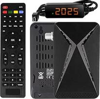 "Hd-line 26100" mini palydovinis imtuvas DVB-S2 /ARD ir ZDF SD išjungimas / pilnas HD 1080p skaitmeninis imtuvas (HDTV, USB)